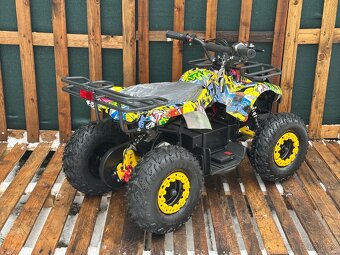 Elektro ATV Čtyřkolka 1200W 48V kola 6” AE006-7 - 15