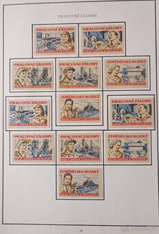 Album zápalkových nálepek 1945 - 1958 č.3 - 15