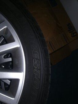 alu kola audi 5x112r17 letni pneu - 15