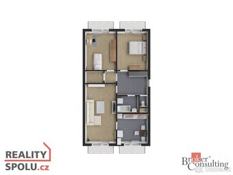 Pronájem, byty/3+1, 99.3 m2, třída Edvarda Beneše 1526/78, N - 15