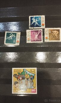 Sbírku známek známky 4x album č1 - 15