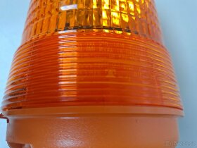 Oranžový rotační maják HELLA KL 600 na tyč, 24 V - 15