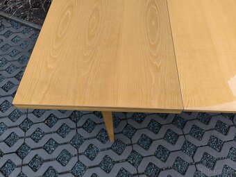 Retro jídelní rozkládací stůl Jitona - 70. léta - 15