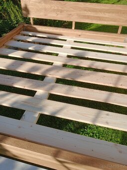 Dubová manželská postel - 15