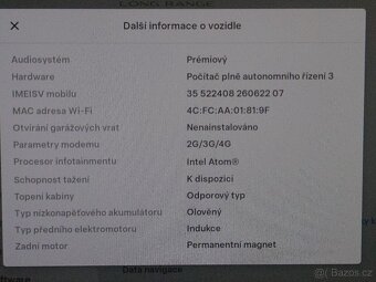 Tesla Model 3 Long Range Dual Motor 366 kW  (ODPOČET DPH) - 15