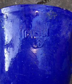 historický modrý litinový hrnec PILSEN 6 - pěkný stav - 15