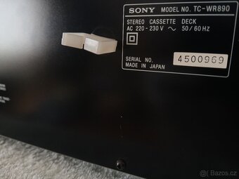 SONY TC-WR890  -  TOP STAV  // SERVIS// - 15