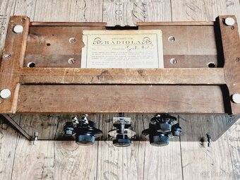 Starožitné rádio Radiola SR43, rok 1926-28 - 15