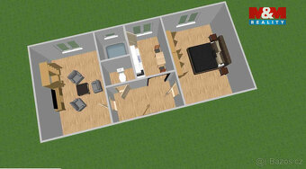 Prodej bytu 2+1, 43 m², Strakonice, ul. Bezděkovská - 15