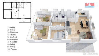 Prodej rodinného domu, 104 m², Rychvald, ul. Myslivecká - 15