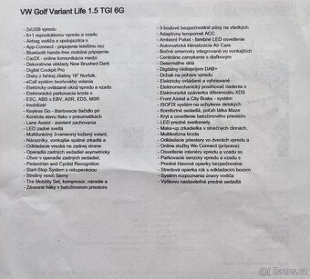 VW Golf 8 Variant Life 1.5 TGI - 15