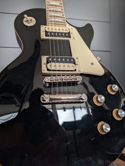 Elektrická kytara Epiphone Les Paul Classic Ebony - 15