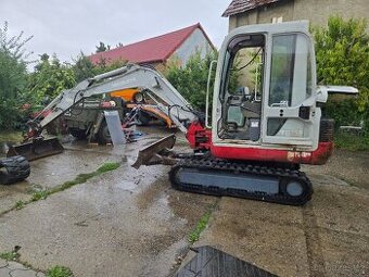 Minibagr Takeuchi Tb135 3.5 Nový komplet podvozek 3x lžíce - 15