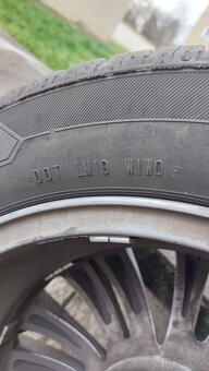 Sada orig. alu kol + letní pneu R16 Barum - 15