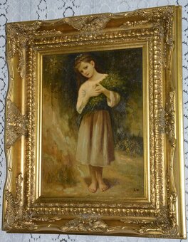 Obrazy - olej na desce - 15