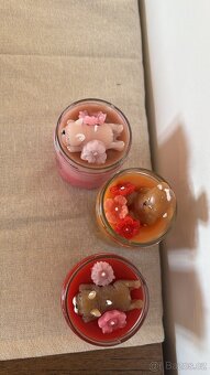 Ručně dělané svíčky – různé motivy - 15