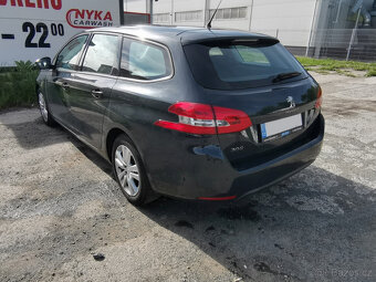 Peugeot 308 Kombi 1.2, 81kW, klimatizace, tempomat, LED - 15