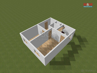 Pronájem bytu 2+1, 39 m², Hořovice, ul. U Remízku - 15