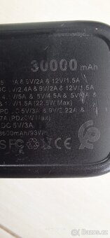 Powerbanka Konfulon 30 000mAh - 15
