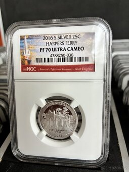 Kompletni. Nadherna amerika $0.25 centu - 15