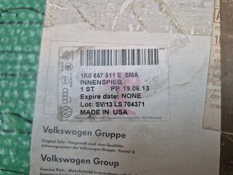 Škoda Superb, Yeti , Rapid , VW vozy, vnitřní zrcátko - 15