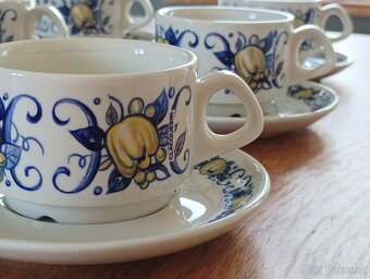 VINTAGE KÁVOVÝ SERVIS VILLEROY A BOCH LUCEMBURSKO - 15