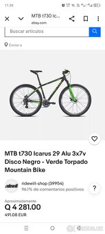 Horske kolo MTB Torpado Icarus T30 - 15