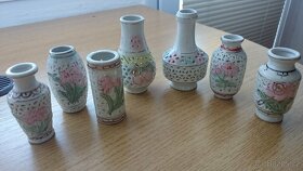 Skleněné, broušené mísy, váza, karafa, popelníky,... - 15