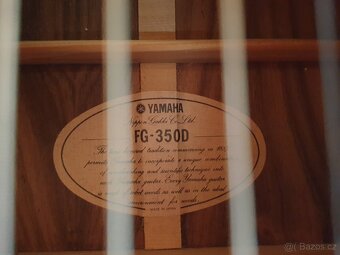 WESTERNOVÁ KYTARA YAMAHA FG 350D - 1981 - 15