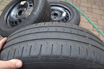 Kola Škoda Octavia II, VW 5x112 + letní pneu 195/65R15 Cont. - 15