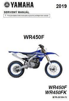Yamaha WR450F servisny manual - 15