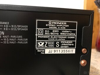 Pioneer A-445 Top stav - 15