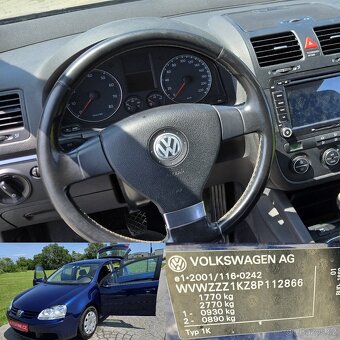 VW GOLF V 1,4 16v 2008 5DV. KLIMA, ALU, EL.OKNA, - 15