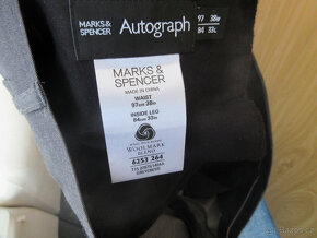 Pánský oblek Marks § Spencer, zn.Autograph-měřte - 15