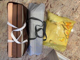 NOVÁ Cestovní postýlka+matrace+zdarma lůžkoviny - 15