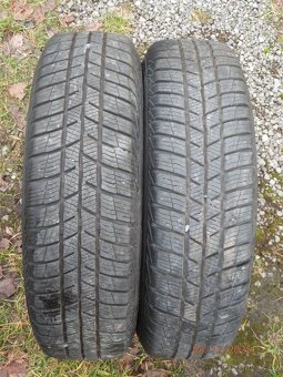 2xObutá zimní kola na ŠKODA FELICIA 13tky ET 38 165/70 R13 - 15