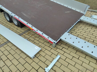 Sklopka s bočnicemi 452 x 205cm, 2700/690kg, nájezdy - 15