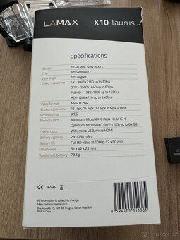 Akční kamera Lamax X10 Taurus - 15