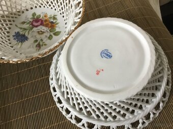 porcelánová miska s kvetinami, vice druhu - 15