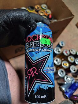 Plechovky od Energy Drinků  Rockstar - 1 - 15
