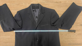 Společenský oblek, sako, vesta, kalhoty vel. 48 - 15