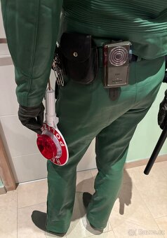 Moto kombinéza německé policie s příslušenstvím z 90. let - 15