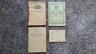 Jawa Pérák 250 FJ 1948 Originál TP + SPZ - STK 01/2026 - 15