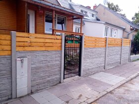Betonové ploty Znojmo Brno - výška 200cm - 3 dekory v akci - 15