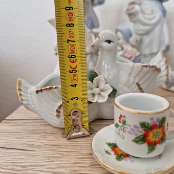 Porcelánové sošky a vázičky mix - 15