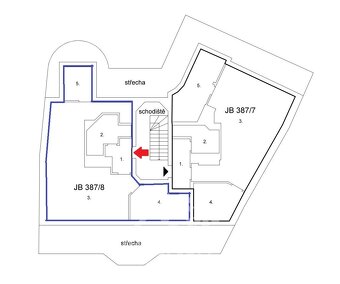 Prodej podkrovního bytu 1+kk, 59 m², Jablonec n.N., Anenské  - 15