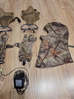 Airsoft M4, SLV36, Bbs, brýle, kukly,... - 15