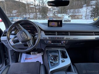 Audi Q7 S/S line,  black edition, 8 TT, 7 míst - 15