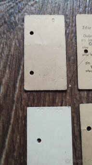 Kleště a jízdenky ČSD - 15