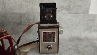Starý fotoaparát Flexaret VI automat s brašnou, návodem - 15